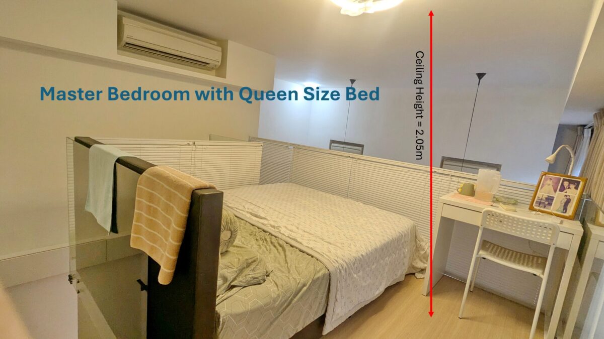 Woodhaven 1+Study for sale Master Bedroom
