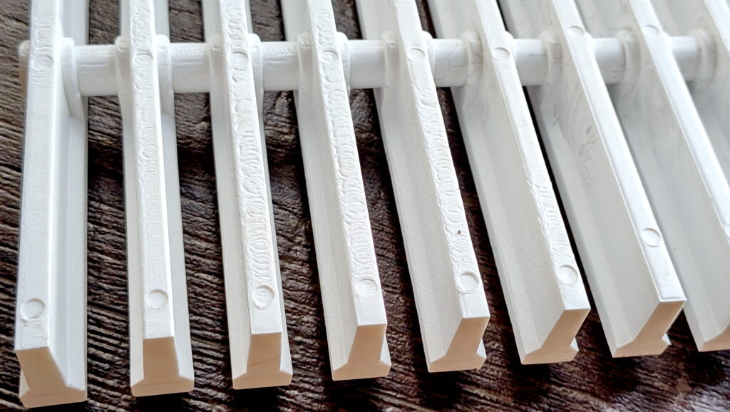 Heavy-Duty Custom Plastic Gratings High-density solid-filled plastic drainage grating module for extra strength